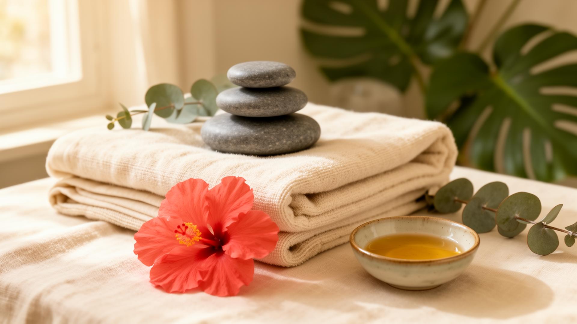 Ambiente de spa Aloha Ohana en San Pedro del Pinatar